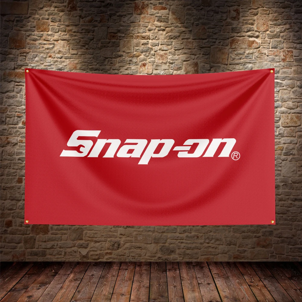 3X5Ft Snap ons Flag Polyester Printed Car Banner For Decor