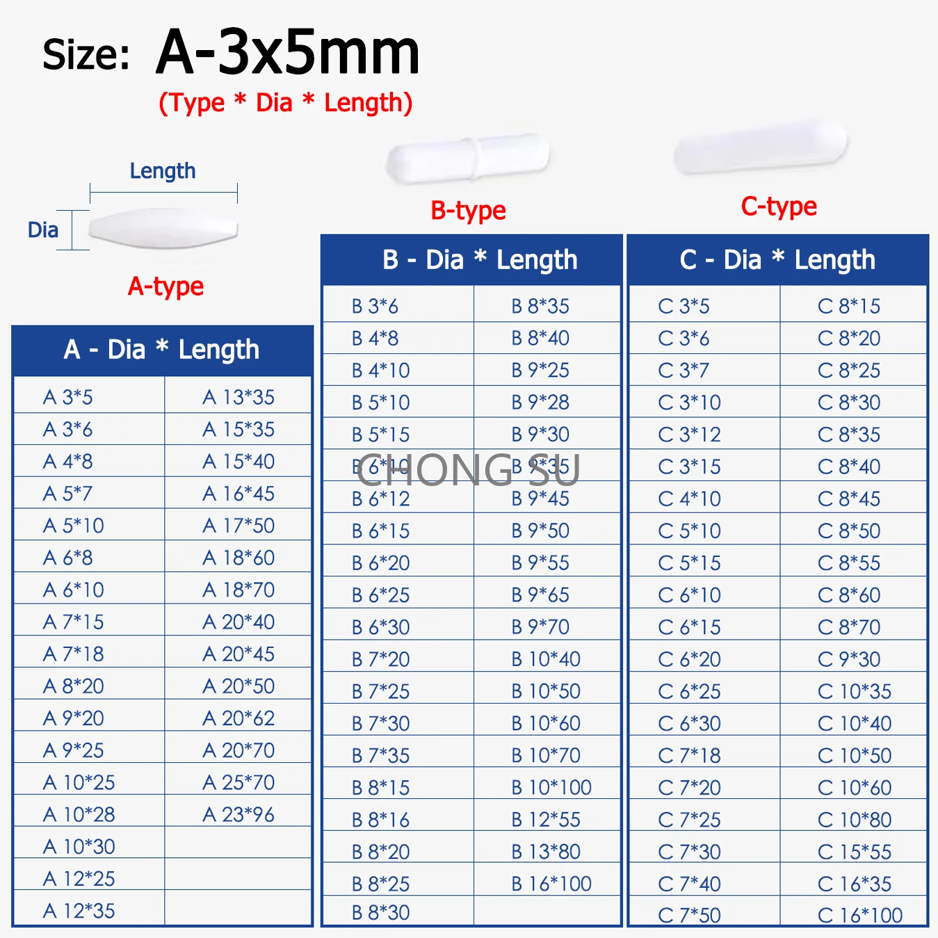 1-50pcs Magnetic Stirrer Bar Type-B Dia 3-16mm PTFE Magnetic Stirrer Mixer Stir No Burrs Laboratory Experiment Length 5-100mm