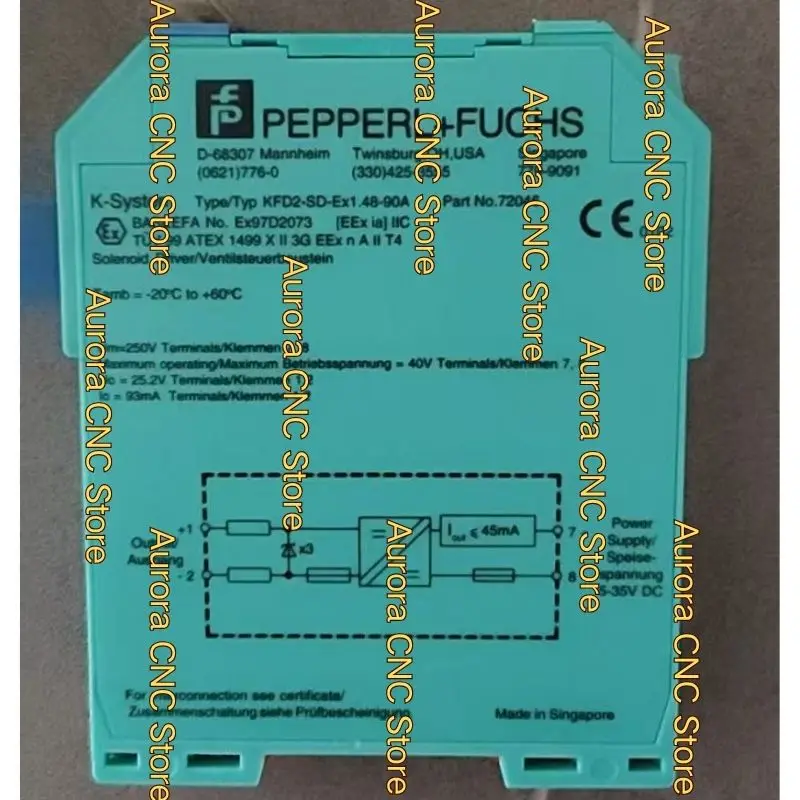 New KFD2-SD-EX1.48-90A safety barrier for quick delivery