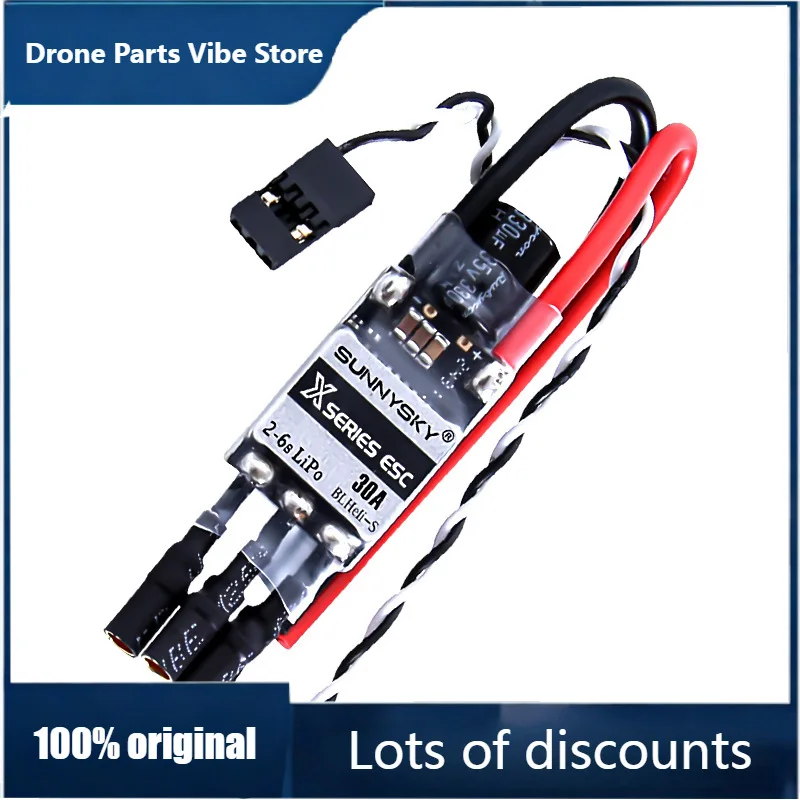 

FySunnysky X Series 30A ESC For Multirotor Drones 2 6S Brushless Motor PWM Speed Controller