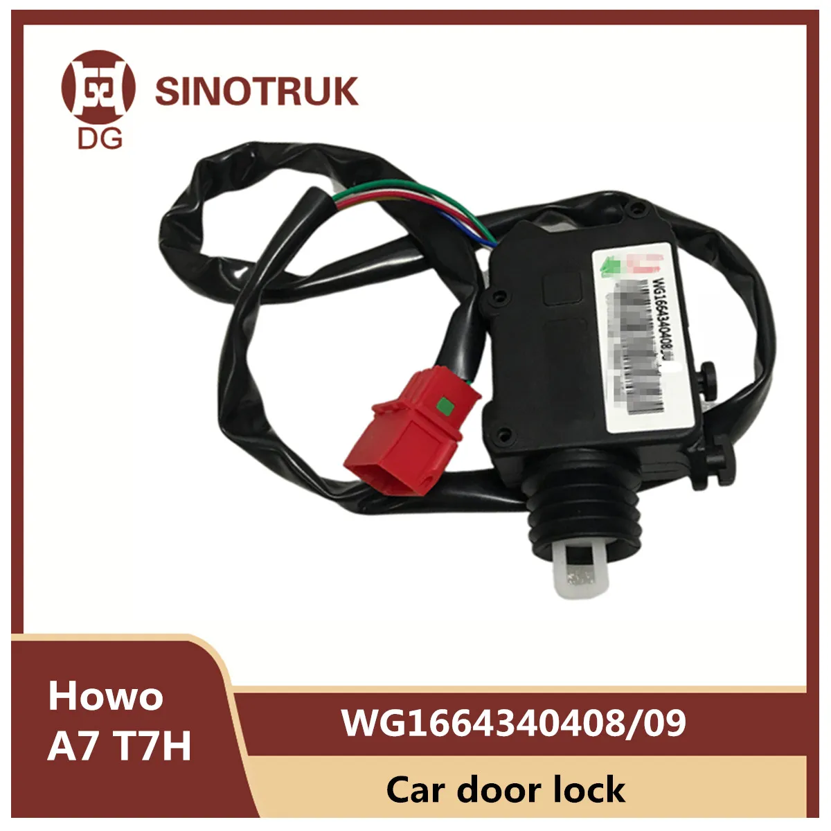 WG1664340408 Door Locking Device For Sinotruk Howo A7 T7H Cab Truck Parts Automatic Lock Central Control