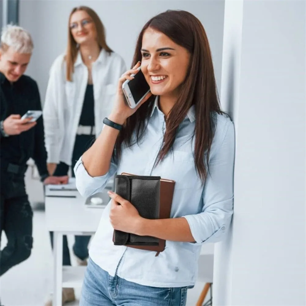 ارتفاع درجة الحرارة مقاومة للحريق حقيبة مستندات مقاوم للماء سطح سستة إغلاق حامل مغلف مقاوم للحريق متعدد الوظائف