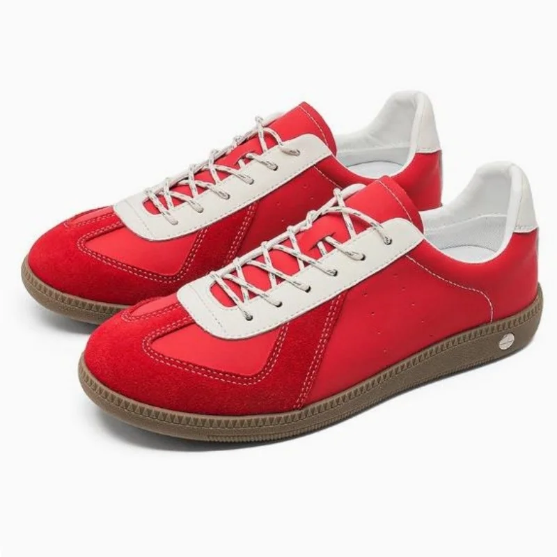Cow Suede Leather men Women Sneakers Candy Color Lace Up Flats Casual Shoes Fashion Flat Shoes Ladies Footwear 36--44