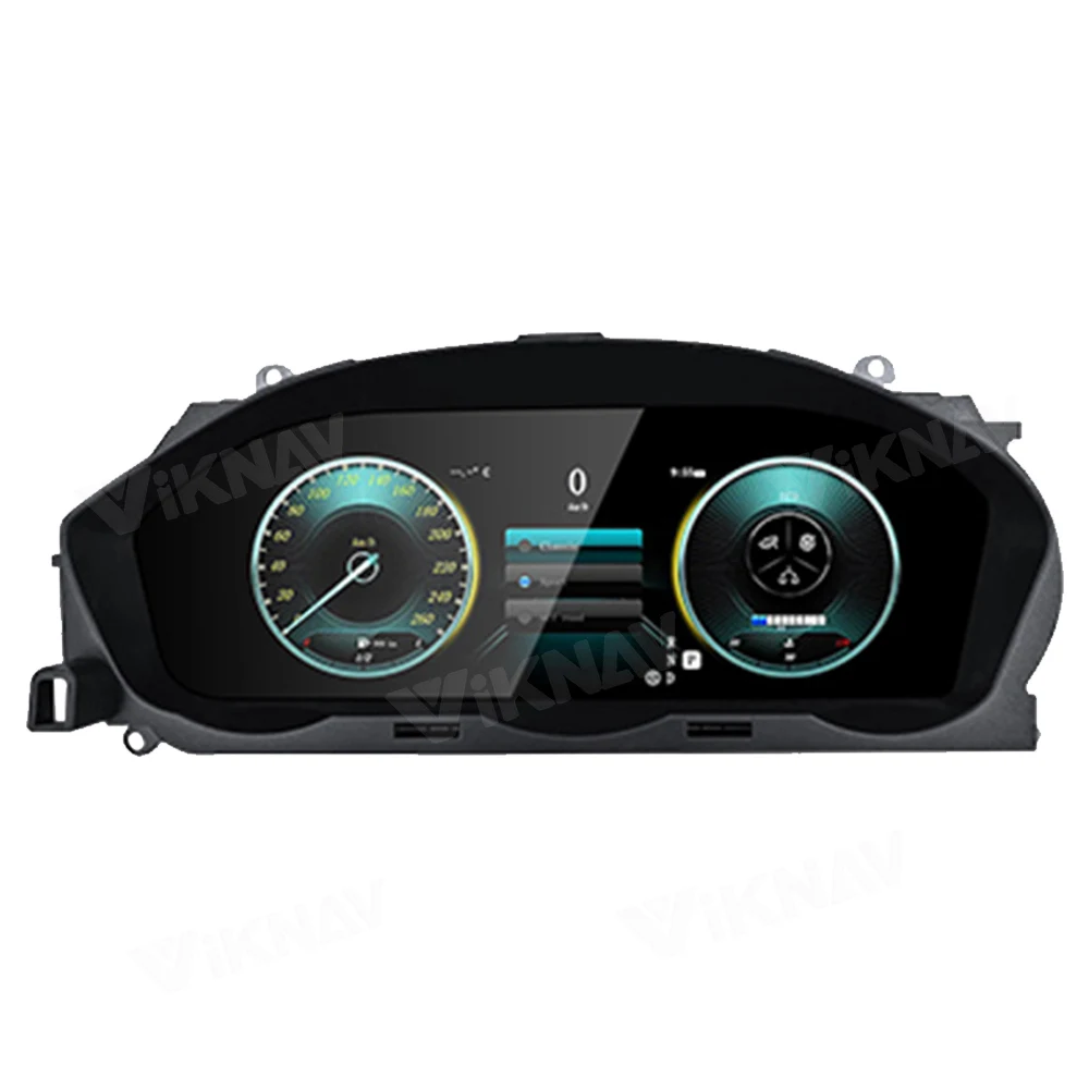 

Viknav 12.3 Inch Digital Dashboard Gauge Cluster for Mercedes Benz C-Class W204 2012-2014 Linux System Original Car Speed Meter