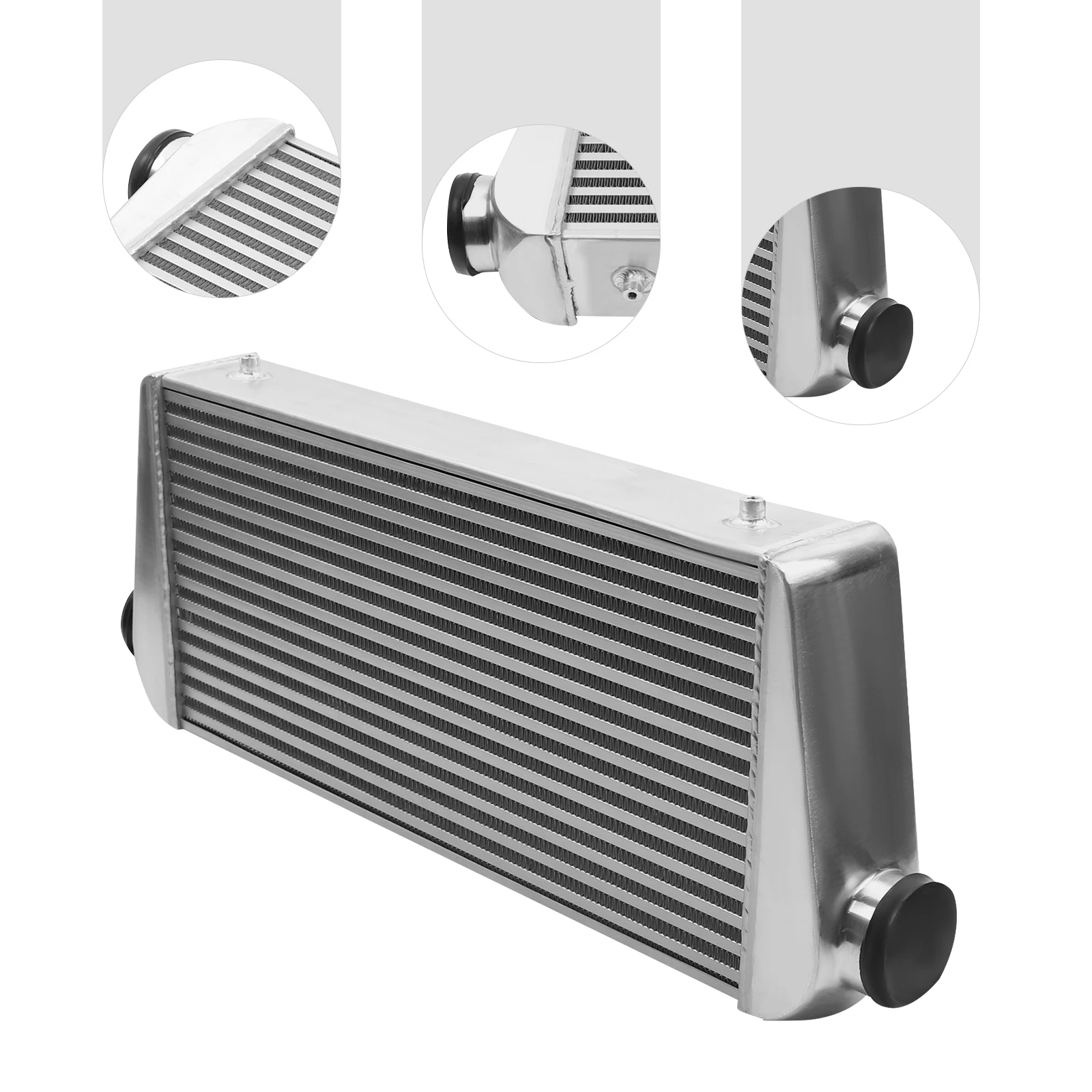 31x12x4' 3' Universal Automotive Cooling Systems Front Mount Tube Intercooler For any Turbo Charger System