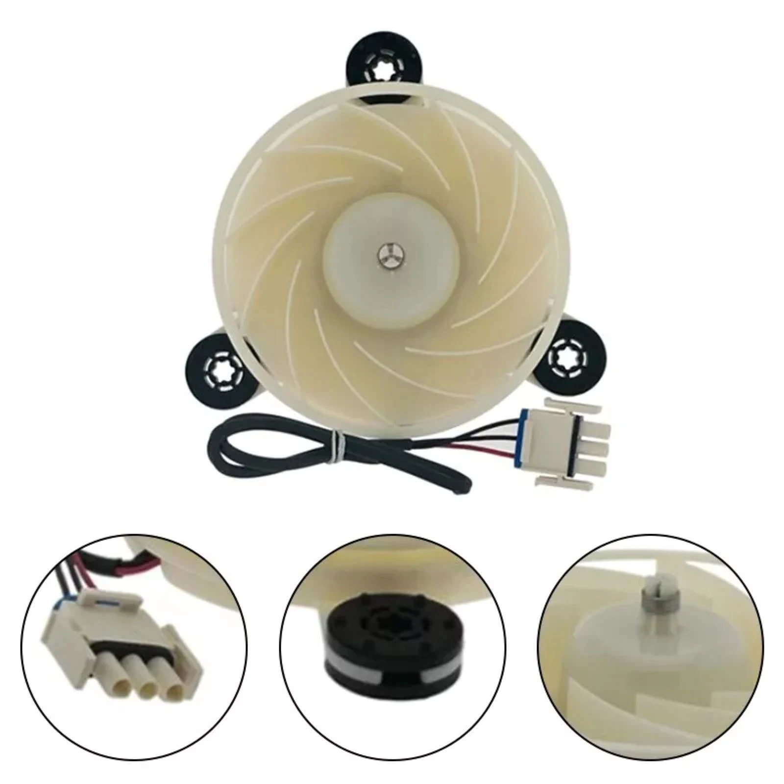 Motor de ventilador evaporador de geladeira, dc 12v, para ge uf14dlaww uf14dlrbww wr60x35365 wr60x27189, acessório de geladeira, substituição, 1 peça