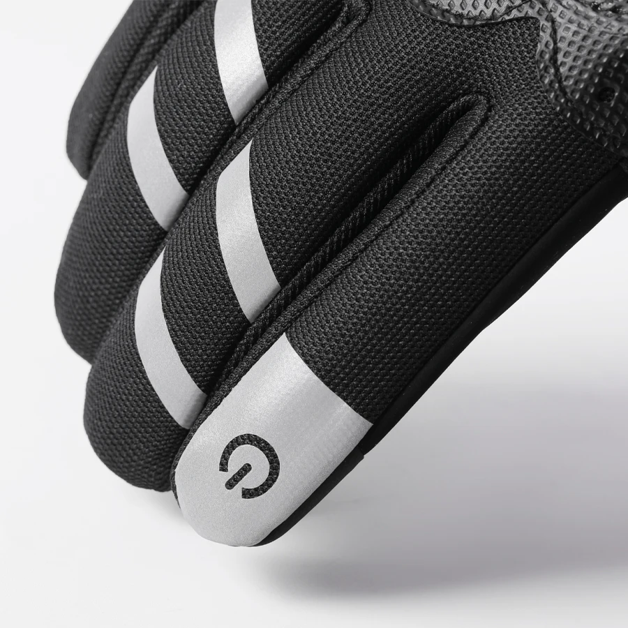 قفازات شاشة تعمل باللمس للرجال، قفازات كاملة الأصابع للدراجات النارية على الطرق الوعرة، قفازات واقية للسباق، غلاف صلب واقٍ مضاد للانزلاق