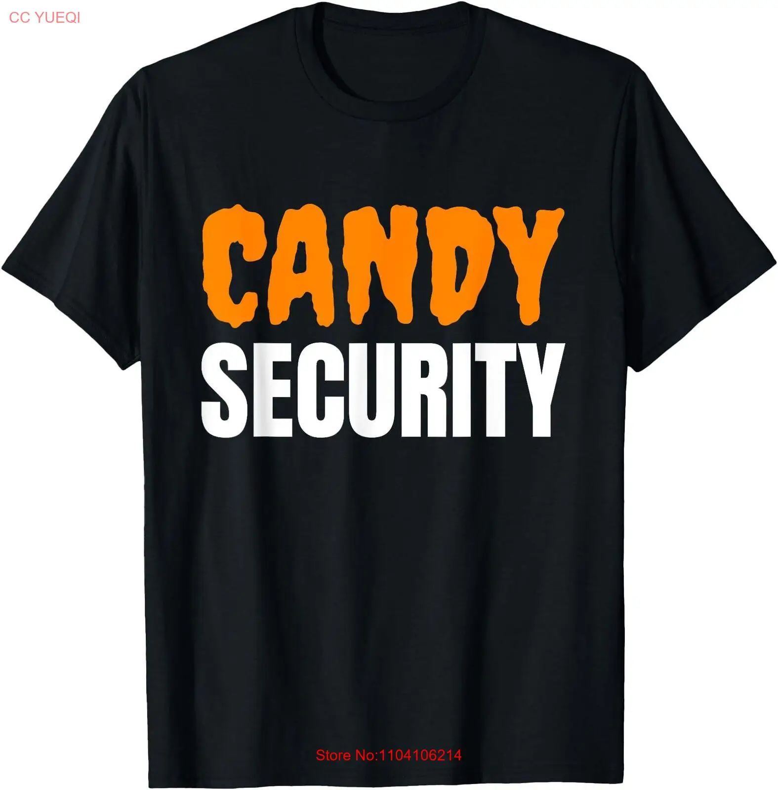 Candy Security Halloween Trick Or Treat T Shirt Men