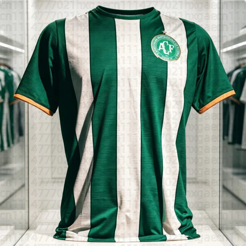Nova Camisa de Casa de Verão 2026 do Clube de Futebol Brasileiro Chapecoense para a Temporada 2026, Camisetas Infantis e Adultas Unissex da Moda