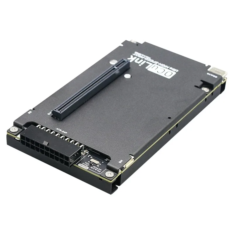 Imagem -02 - Oculink Gpu Dock com Chip Redriver Nvme M.2 para Oculink Adaptador para Laptop Mini pc Placa Gráfica Interna Opcional Ocup4v2