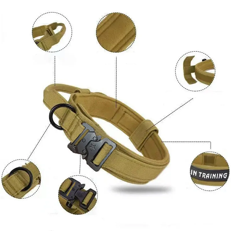 Tactical Nylon Dog Training Collar 5