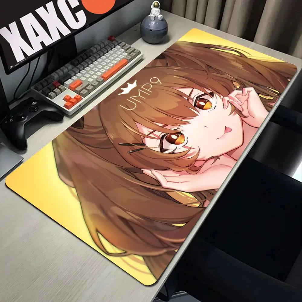 Ump9 G-Girls Frontline Mousepad Large Gaming Mouse Pad LockEdge Thickened Computer Keyboard Table Desk Mat