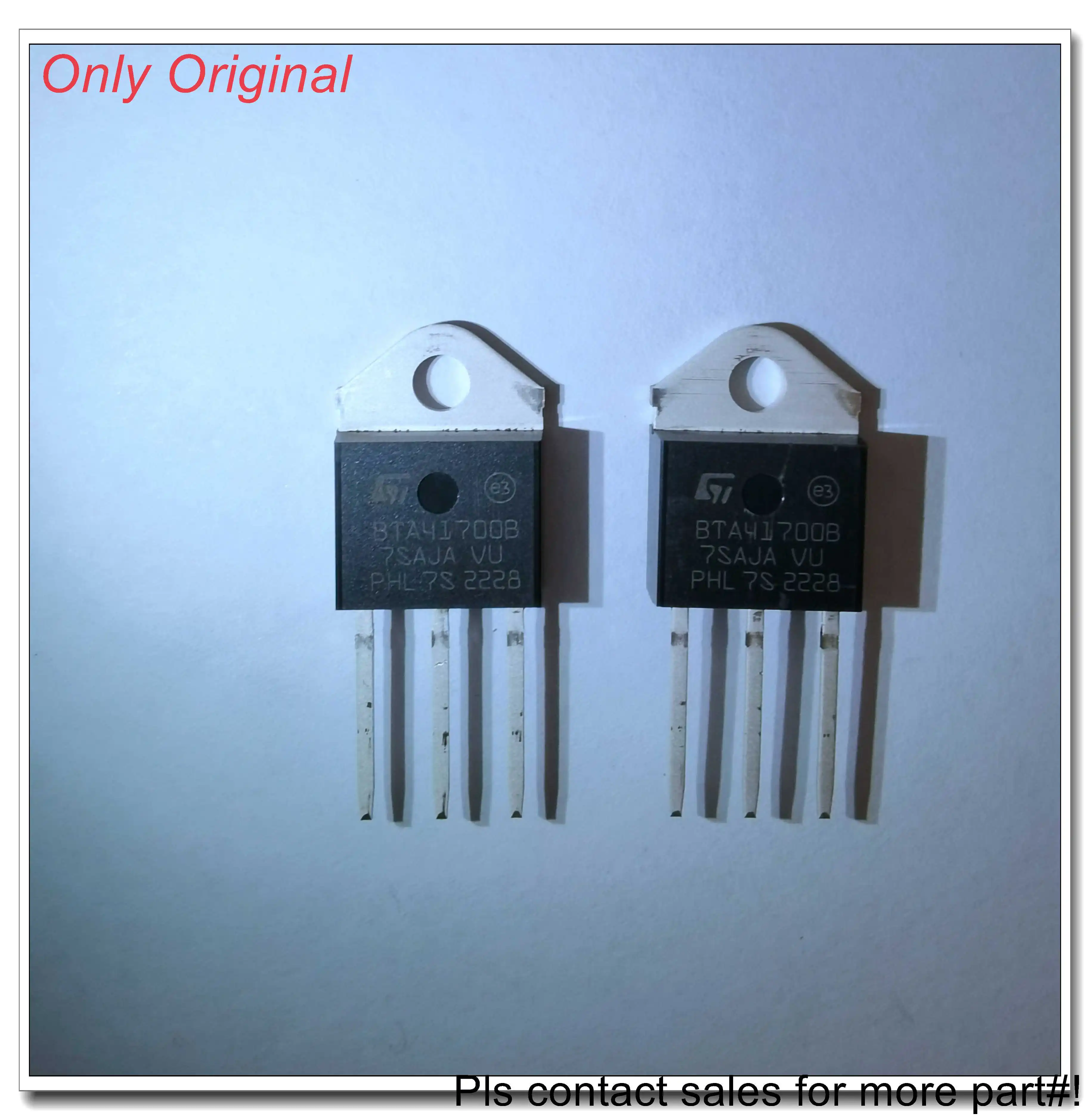 Tiristor bidireccional, BTA41-700B, BTA41-600B, original, en stock, 5 uds./lote