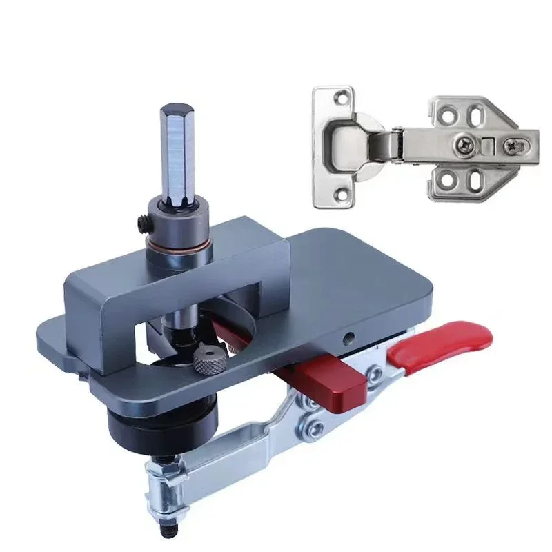 

35mm Hinge Punch Cabinet Door Positioning Woodworking Hole Opener Drilling Tool