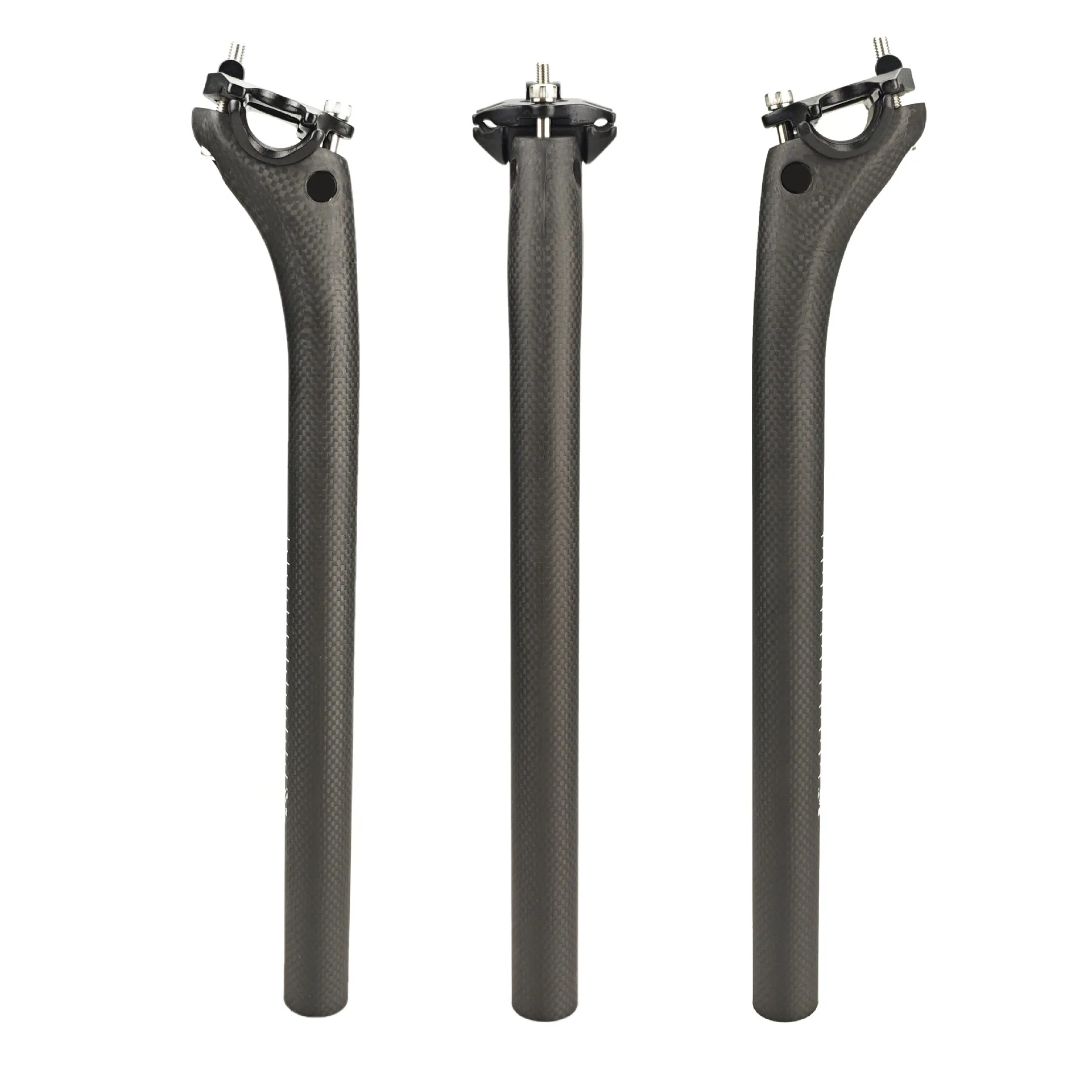 

Professional Carbon Fiber Mountain MTB Road Bike Seat Tube Black Sturand Lightweight Bicycle Accessories 27.2, 30.8, 31.6,25.4