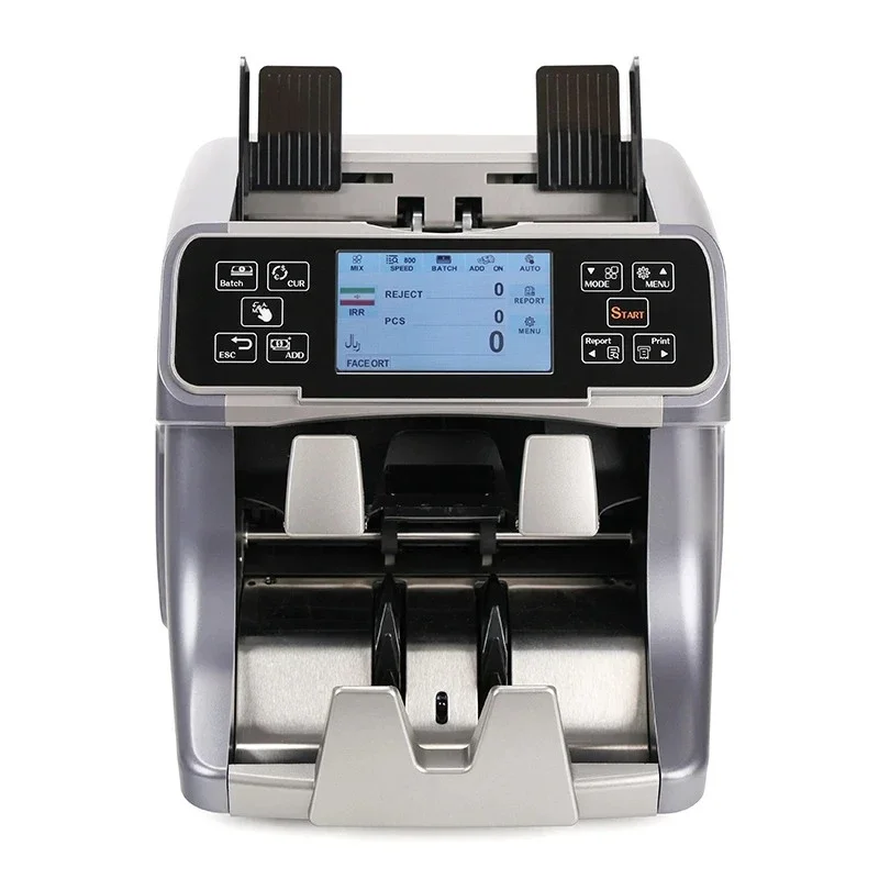 

Rechargeable multi-currency banknote counter
