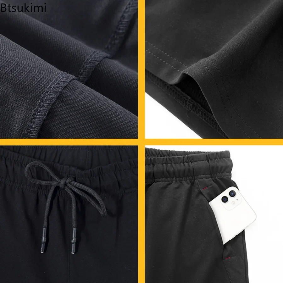 Pantalones cortos informales de verano 2024 para hombres gordos, pantalones cortos deportivos suaves transpirables, pantalones cortos de playa de gran tamaño para hombre, ropa de calle, pantalones cortos 9XL 10XL