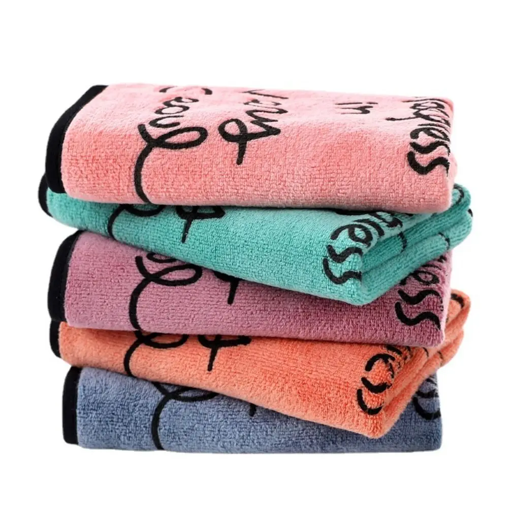 Small Face Towel 30x*30cm Baby Kids Hand Towel Coral Velvet Handkerchiefs Face Cloth Grey Blue Yellow Green