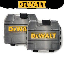 DEWALT TSTAK Mini Tough Case Black Small Stackable Removable Tool Box Storage Drill Bits Tool Accessories Box 2-PCS