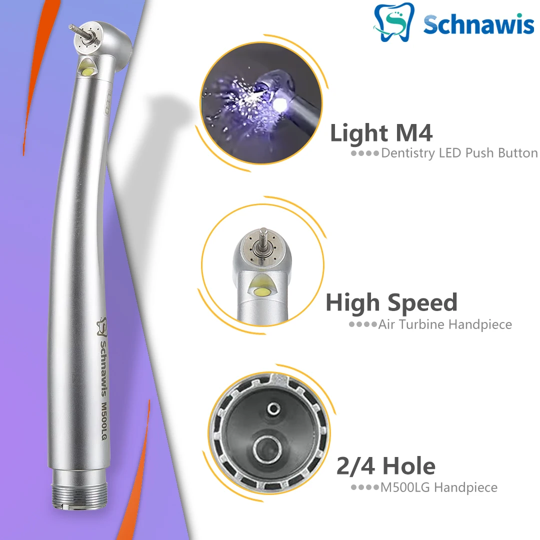 

M500LG Turbine Handpieces Dental High Speed Handpiece Dentist Tool Dentistry LED Handpiece Dentista Hand Piece