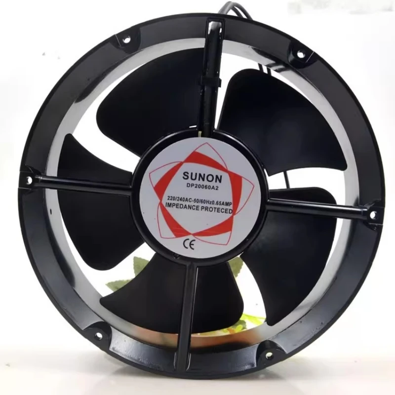 New DP20060A2 22060 22cm AC 220V 110V 380V Axial Flow Fan Circular Cooling Fan