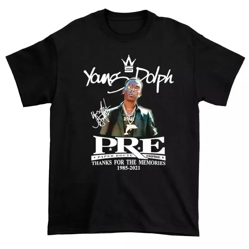 Young Dolph Memories Signed Men T Shirt Black All Sizes S To 5Xl