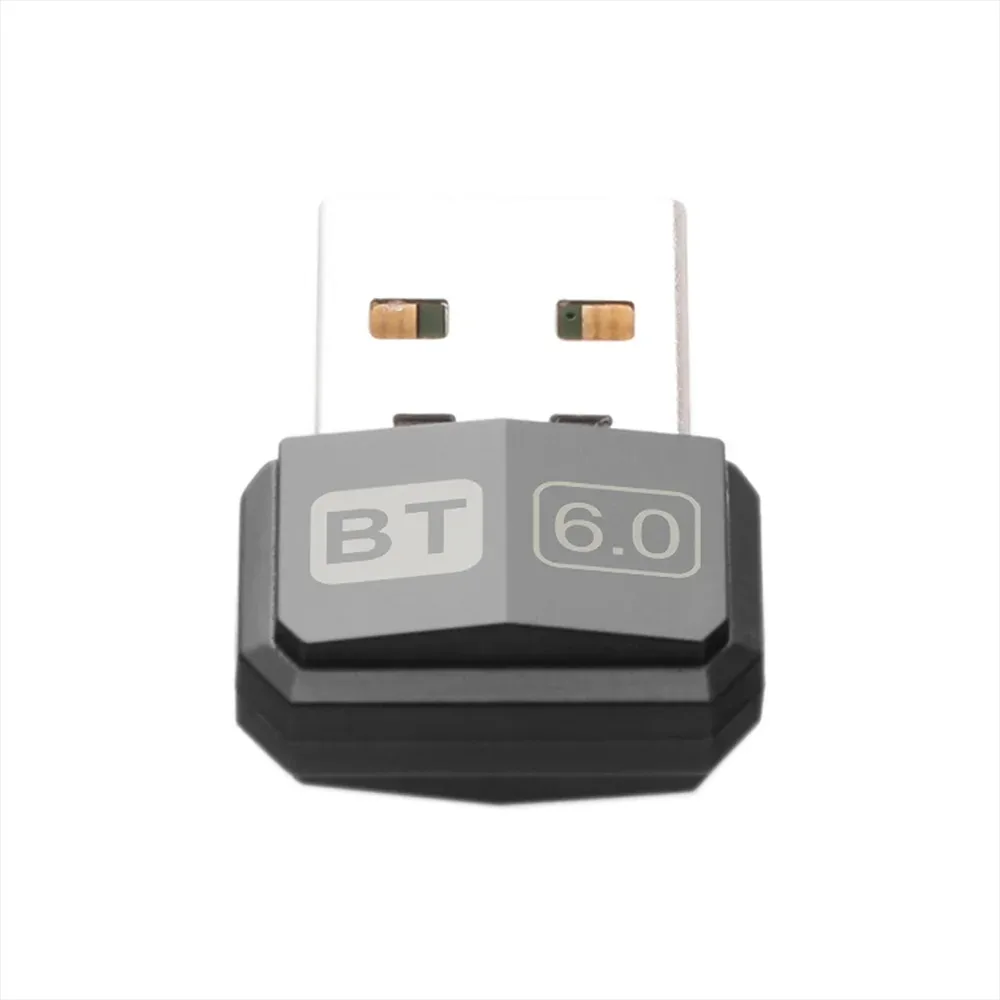 USB Bluetooth 6.0 Adapter Wireless Bluetooth Dongle Transmitter Receiver for PC Laptop Connect Mouse Keyboard Headset Audio