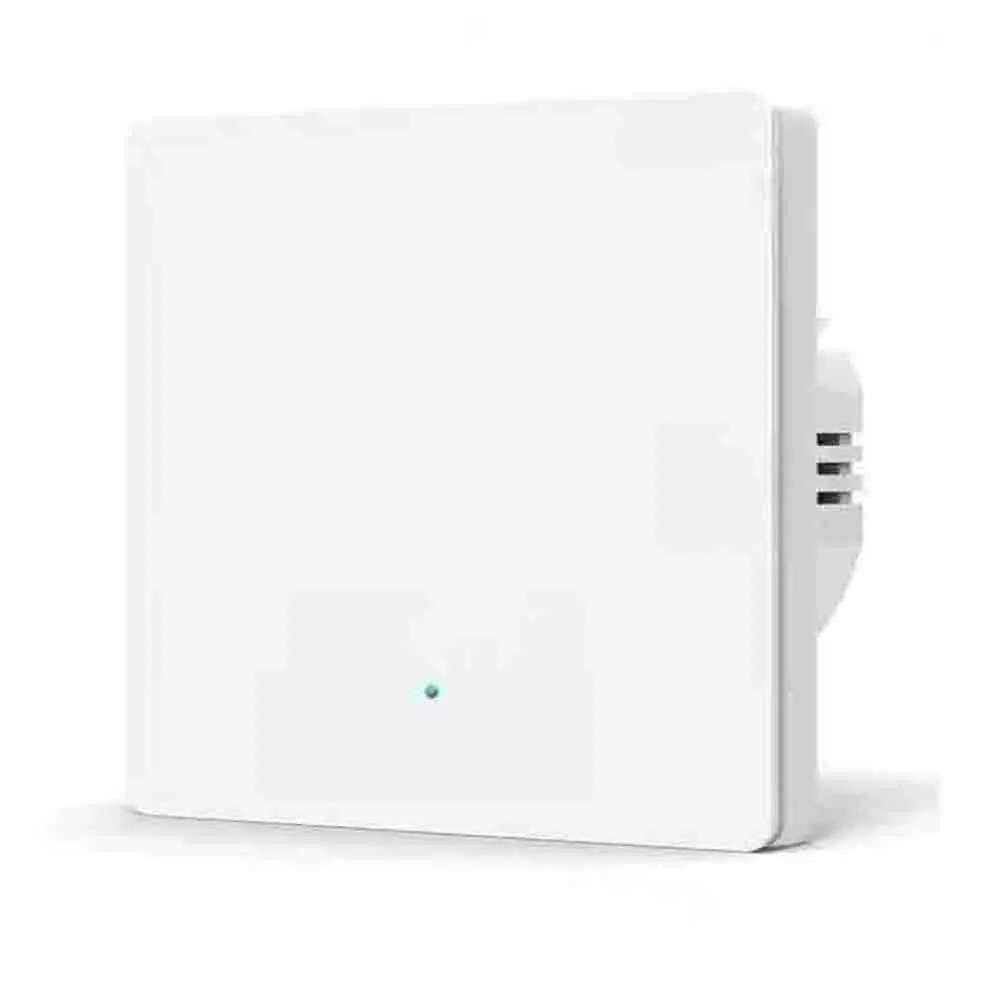 1-Gang Smart For ZigBee Wall Switch with Power Off Memory Function For Tuya for Google Home Compatible AC 100-240V