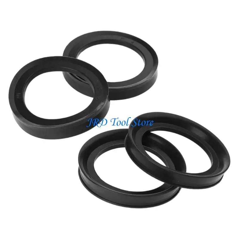 A2UD 4Pcs High Performances Rubber Piston Rings Seal For PH65A Hammer Oil Rings
