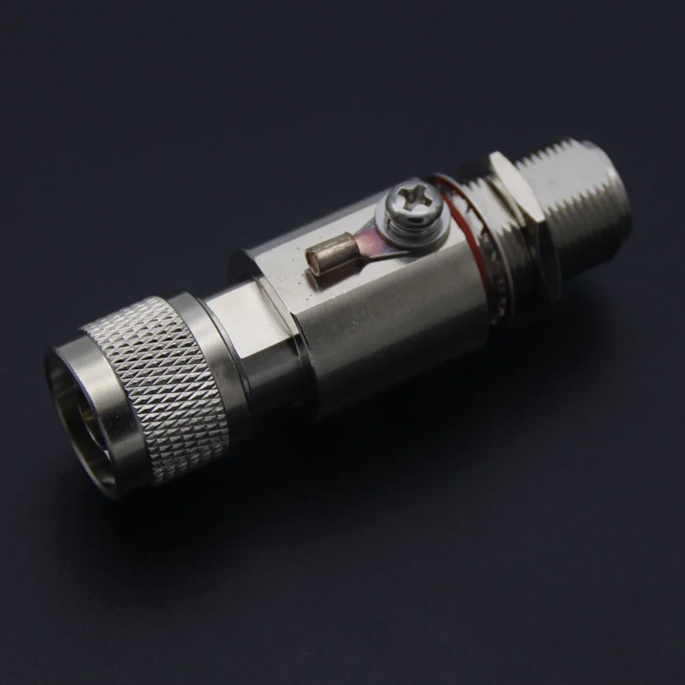 Protector contra sobretensiones de pararrayos Coaxial N tipo macho a hembra protección de descarga de Gas para HAM CB Radio WLAN WiFi 50ohm