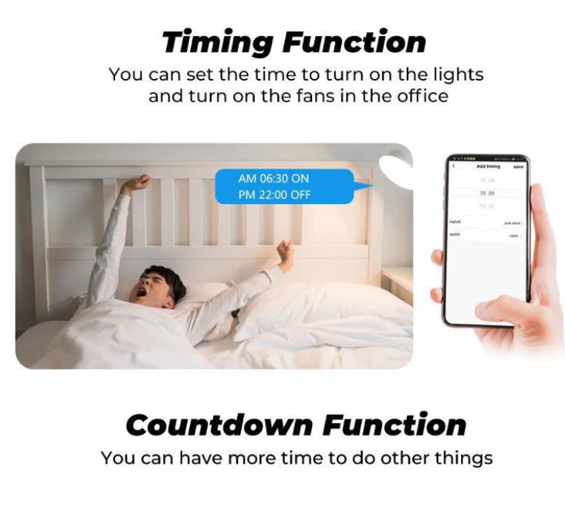 Mini Smart Wifi Switch Real 16A Smart Home Automation Module funziona Alexa Google Home Smart Life supporta il controllo a 2 vie