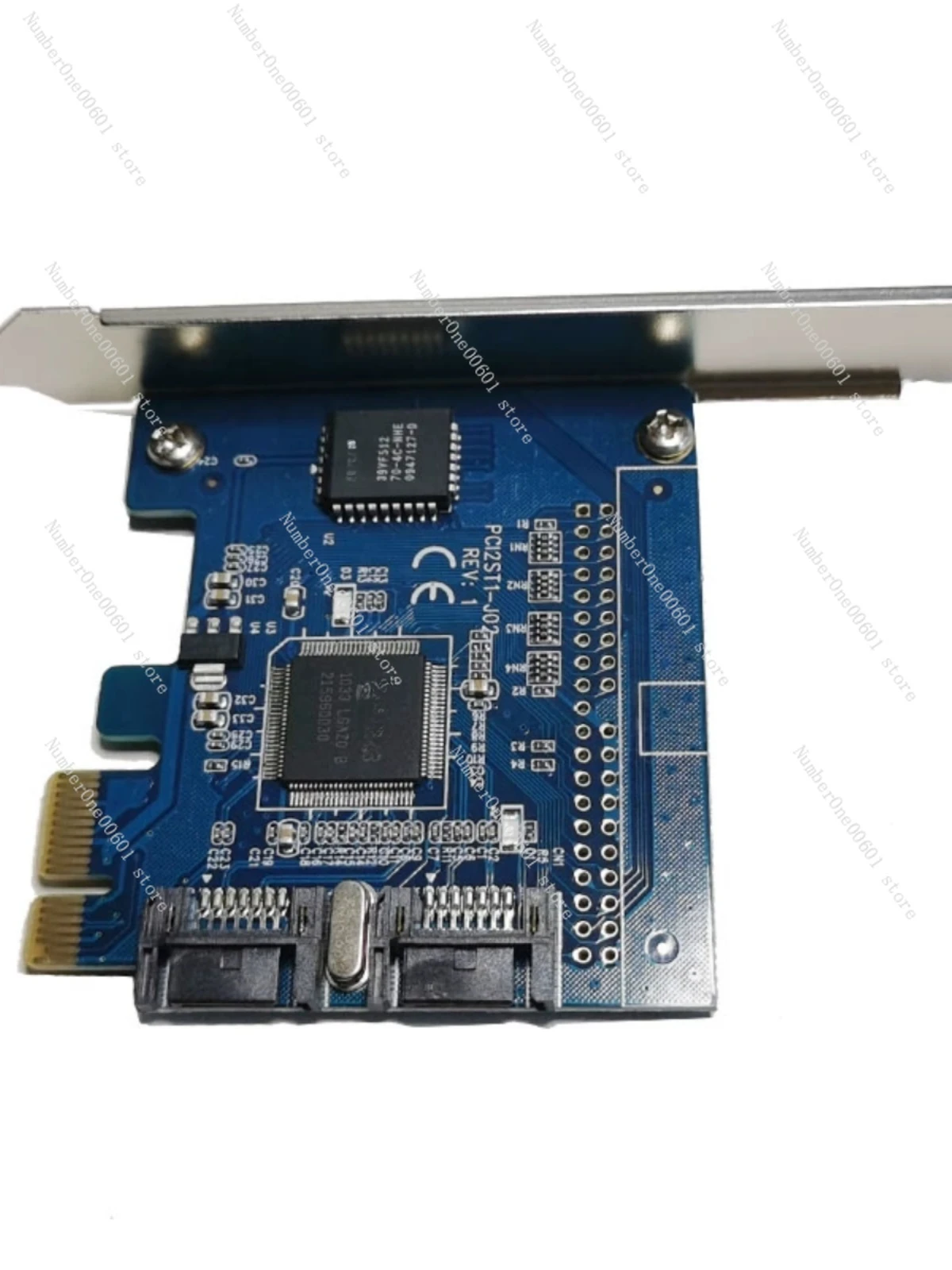 SATA Expansion Card PCI-e To Dual SATA Port Expansion Card SATA  Card Supports PM Expansion Optical Drive Connection