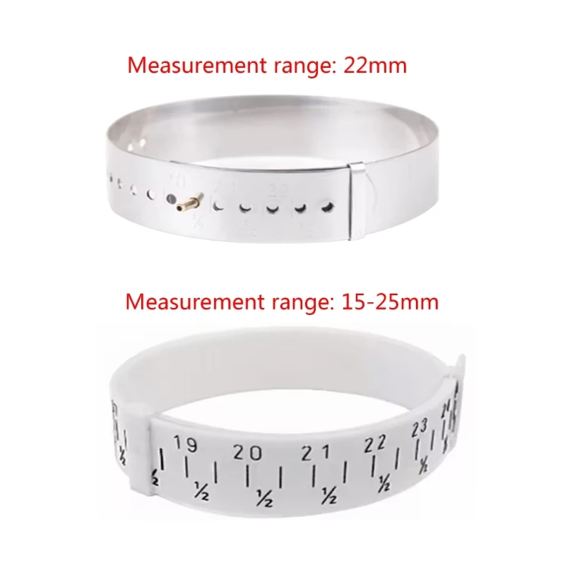Medidor calibre pulseras, medidor pulseras conveniente y preciso Herramientas medición medidor muñeca Medidor