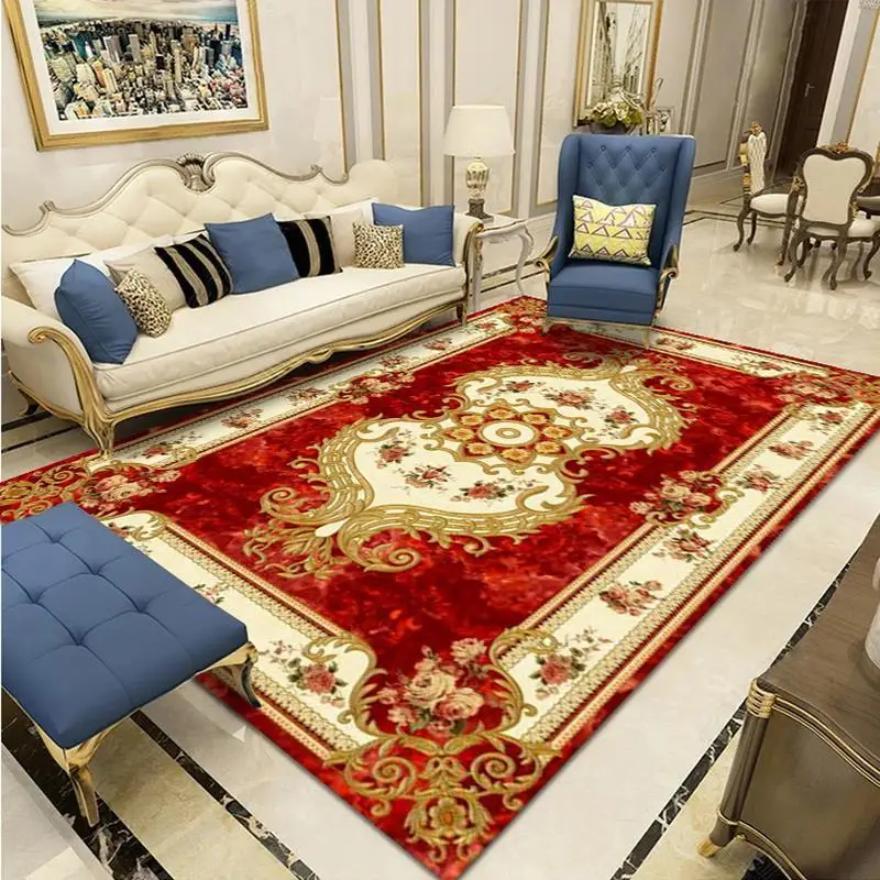 

Modern Geometry Living Room Decoration Carpet Bedroom Beside Simple Large Area Rugs Home Study Cloakroom Non-slip Washable Rug