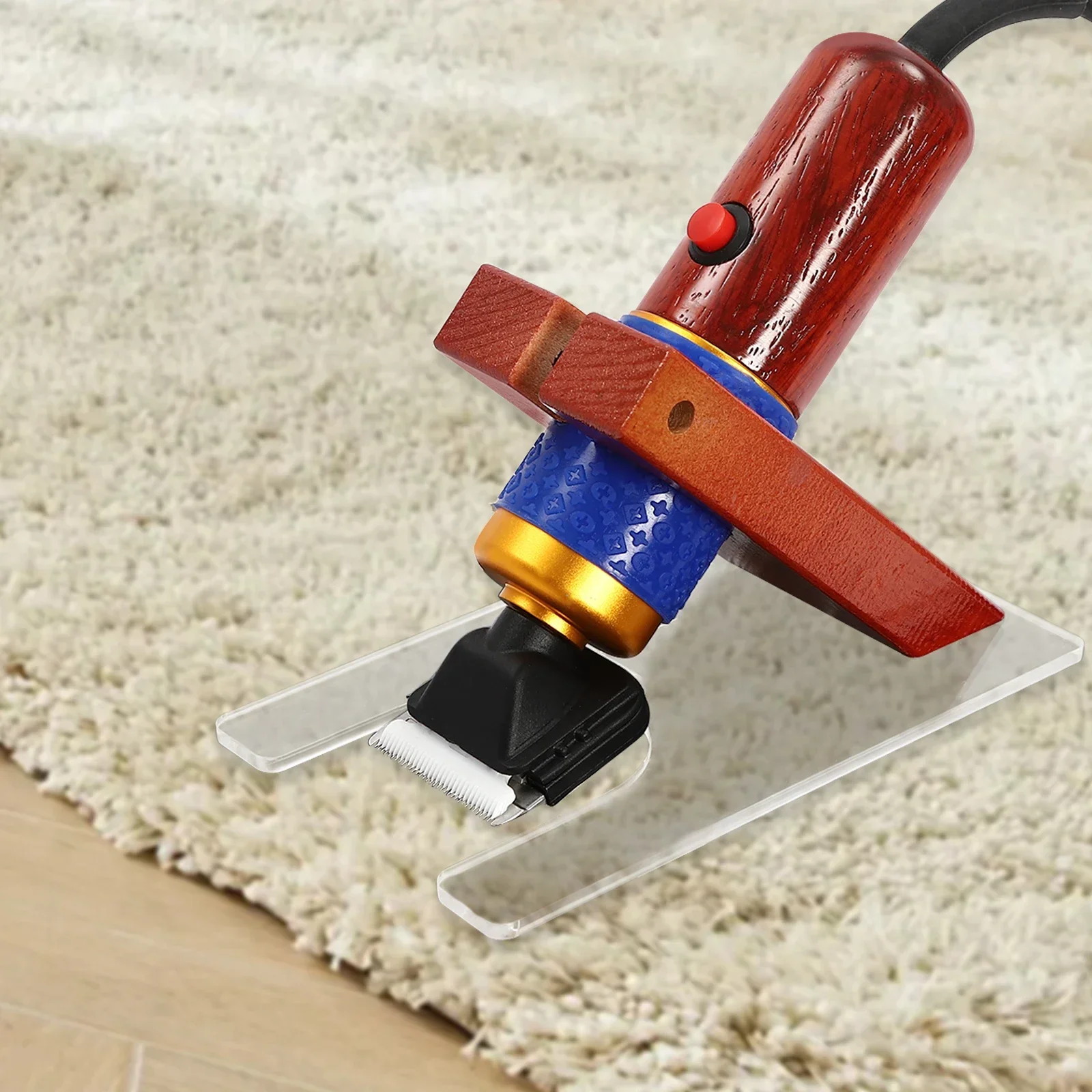 Electric Scissors Long Power Cord Tufted Electric Carpet Trimmer Wear-Resistant Thoughtful Design for Home Use/Hotel