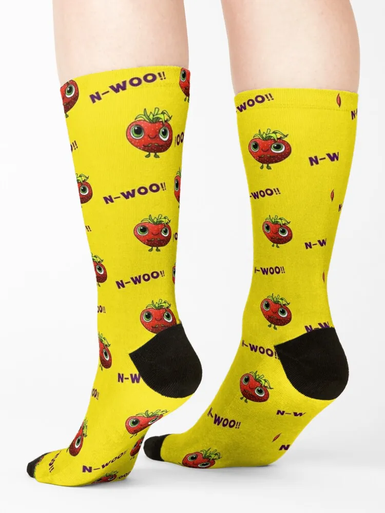 N-WOO - Barry - Cloudy with a chance of meatballs Socks Rugby luxe compression Children's Socks Male Women's