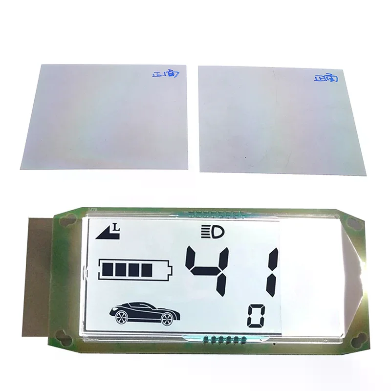 2PCS 9x9CM Universal LCD Screen Protector Film for Electric Vehicle Display Watch Battery Car and Large Cell Phone