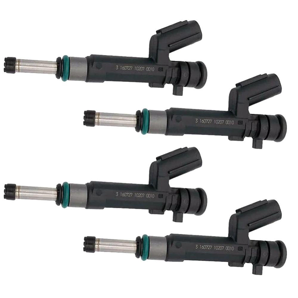 4pcs Fuel Injectors 16600-1KT0A for NISSAN NOTE 2014-2016 VERSA 2012-2019