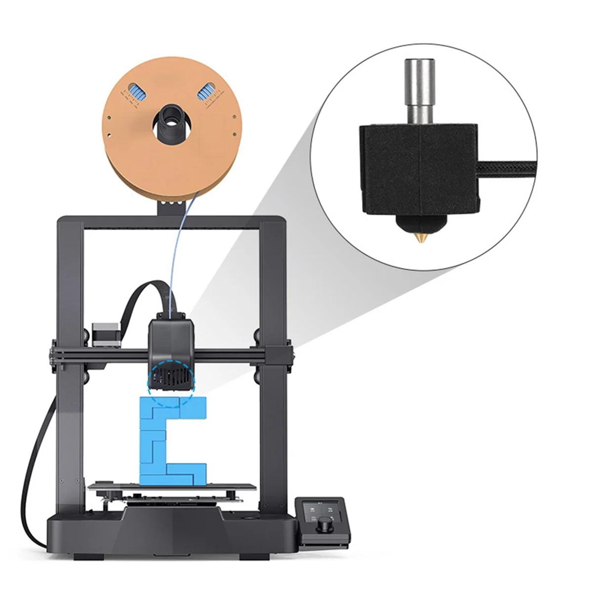 สําหรับ Ender 3 V3 SE อัพเกรด Hotend Bimetal Heatbreak อลูมิเนียมคอ 3D หัวพิมพ์ J-Head สําหรับ Ender-3 V3 SE