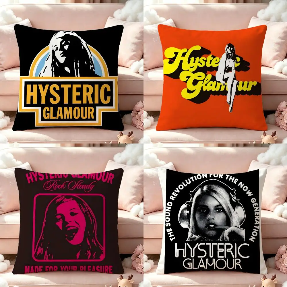 Brand Hysteric GlamourS Cushion Cover Pillow Short Plush Pillow Cute Simple Style For Living Room Bedroom Birthday Gift