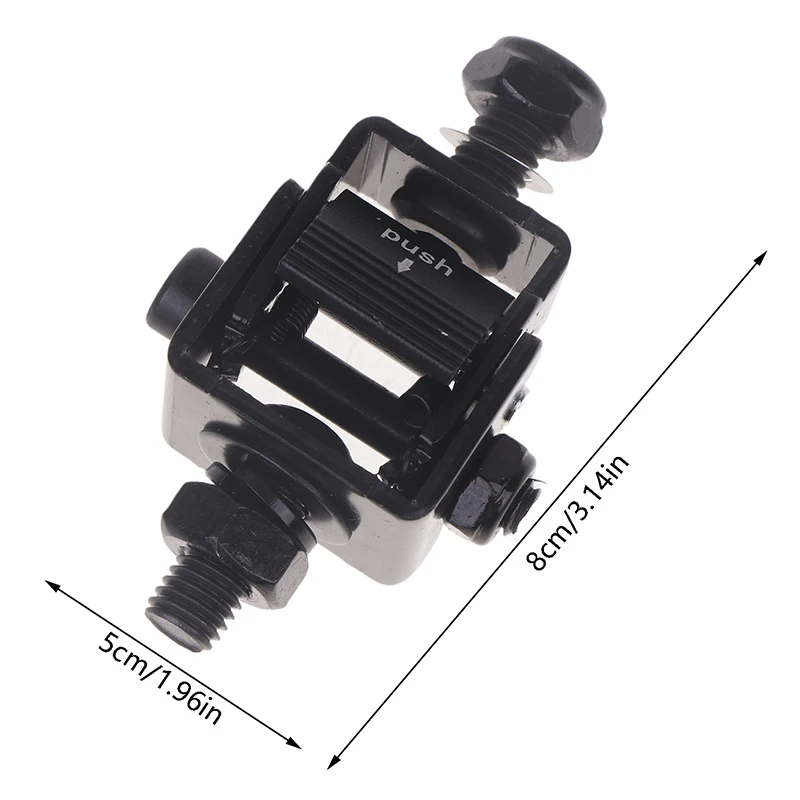 Press Fast Lock Side Fold Basement Truss Clamp Hook Base DIY Fixture Stage Lighting Clamp Accessory Push Quick Lock Folding Part