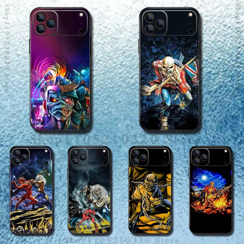 

R-Run To The Hills I-Iron Maiden Phone Case For iPhone 17,16,15,14,13,12,11,Pro,Max,Plus,E,Air,Mini Protective TPU Cover