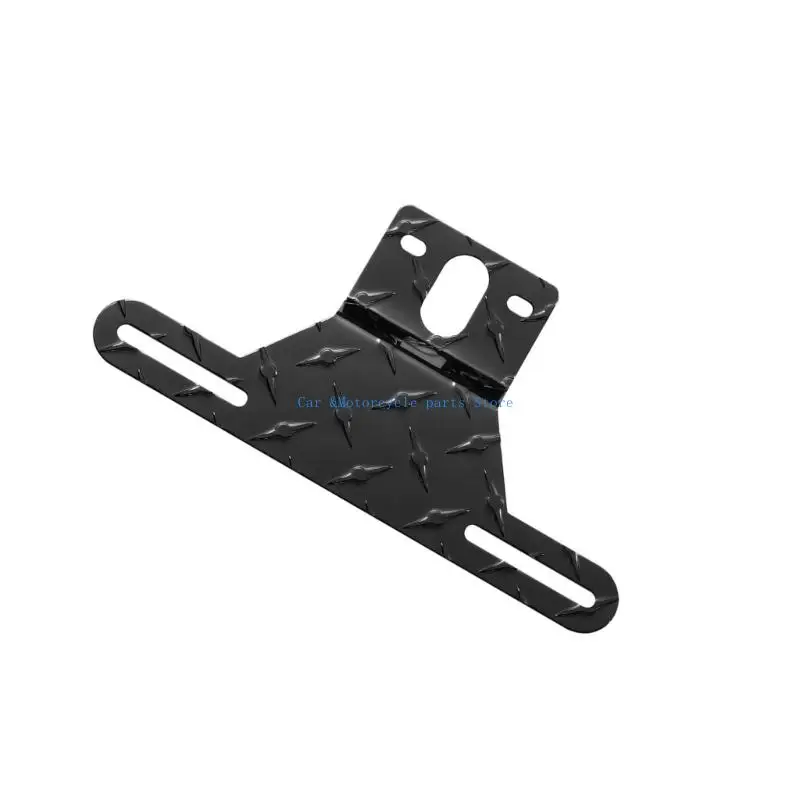 Y9UC حامل لوحة الترخيص بدون إطار إطار لوحة الترخيص رقم السيارة إطار اللوحة مقطورة لوحة ترخيص حامل الضوء