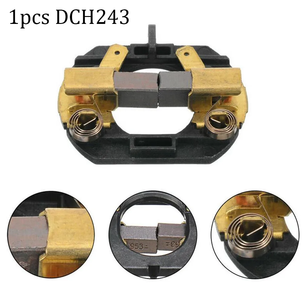 DCH243 FOR DeWalt DCH243 Carbon Brush Replacement Tools Parts 1pc Accessories Carbon Brush Cordless DCH143 DCH254