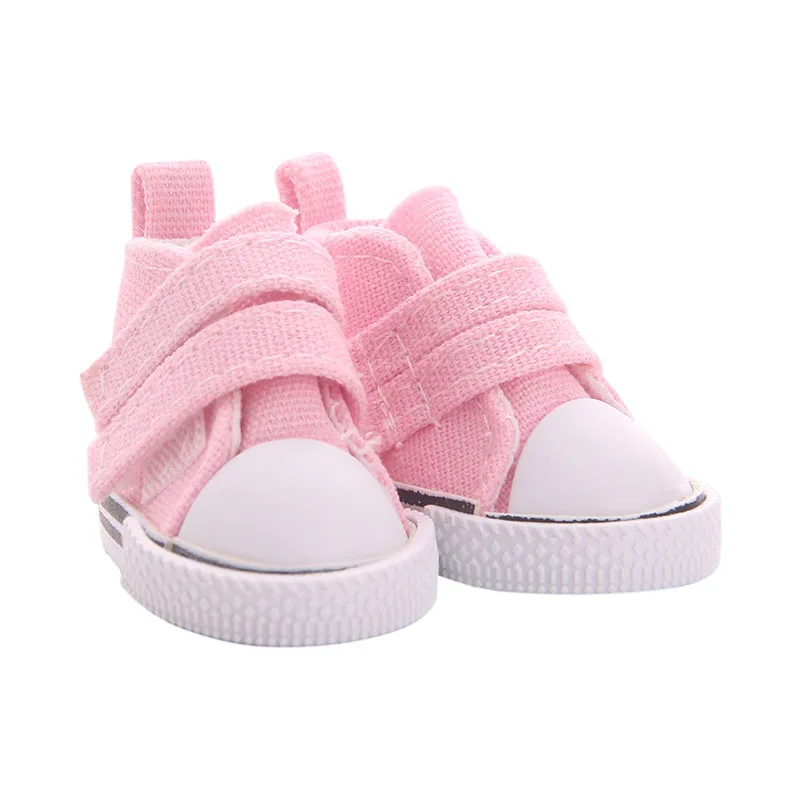 Scarpe di tela per bambole da 5 Cm per Paola Reina 14.5 pollici Wellie Wishers accessori per vestiti per bambole 1/6 BJD giocattoli per ragazze regalo di compleanno