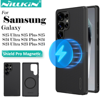 Nillkin for Samsung Galaxy S25 Ultra S25 S24 Ultra S23 Ultra Magnetic Case Super Frosted Shield Pro PC+TPU Protection Back Cover