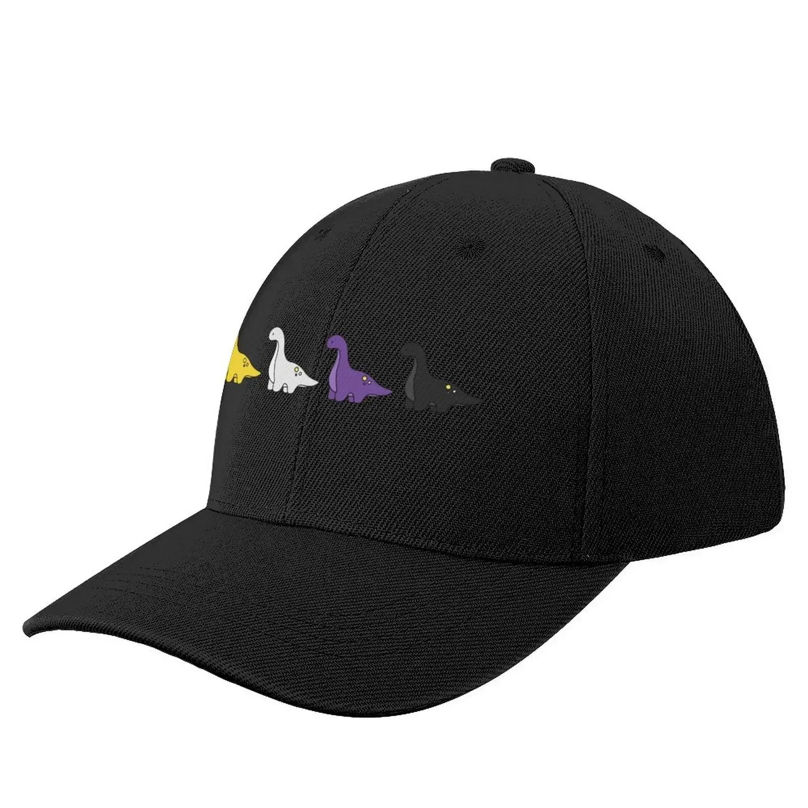 Simple non-binary dinosaurs Baseball Cap foam party Hat Mountaineering Women's Beach Men's