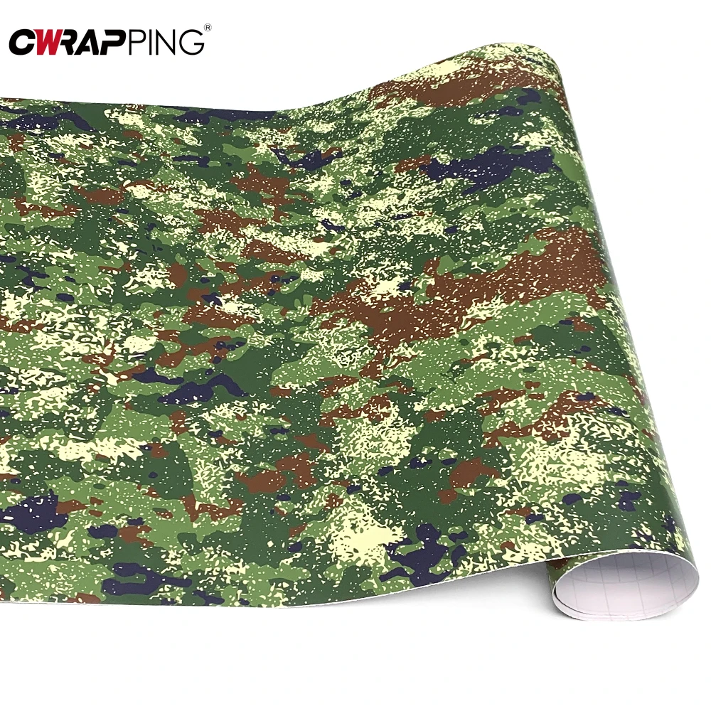 

Self-adhesive Film Military Green Wrap Vinyl Car Cover Camo Starry Jungle Camouflage Motorcycle Stickers for Car Wraps Mosaic