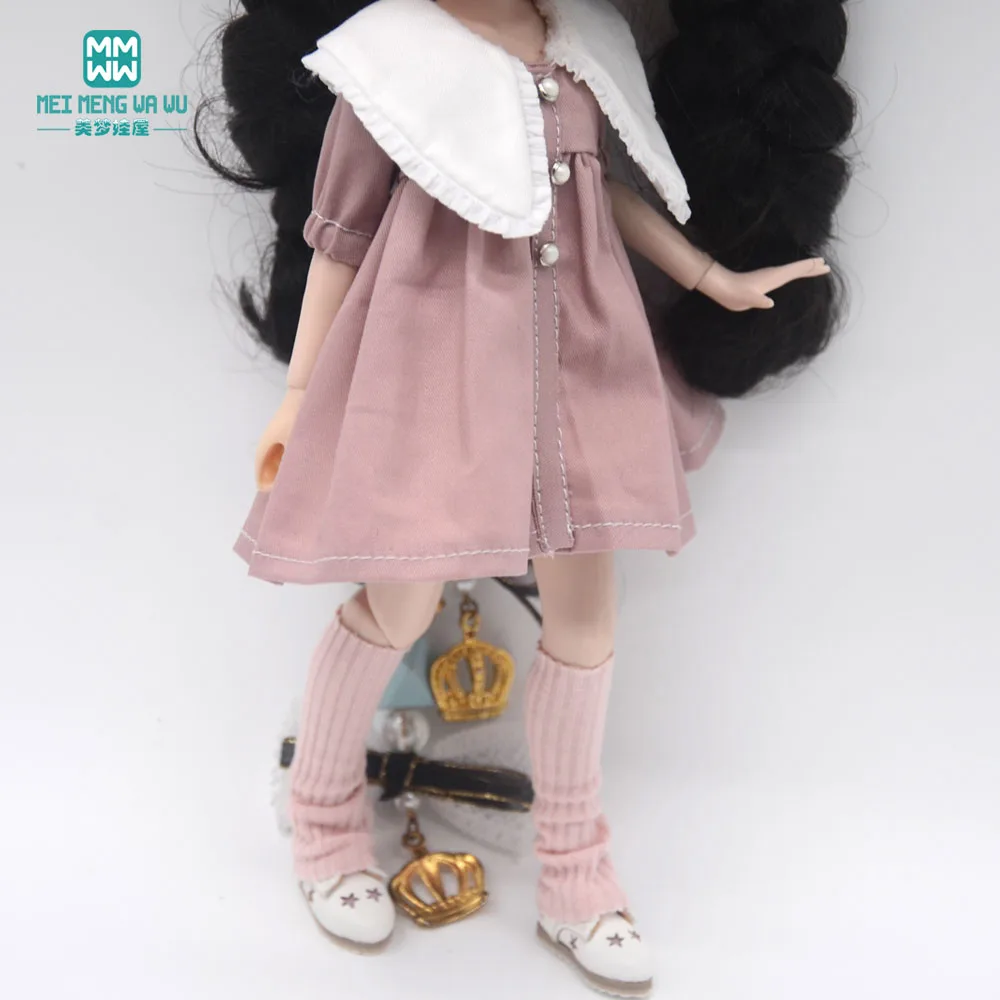 

fits 28 Blyth Azone OB22 OB24 doll Clothes Fashionable doll collar dresses