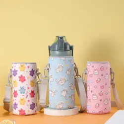 1300/1700ml Water Bottle Cover Bag With Strap Neoprene Water Pouch Holder Shoulder Strap Black Bottle Carrier Insulat Bag